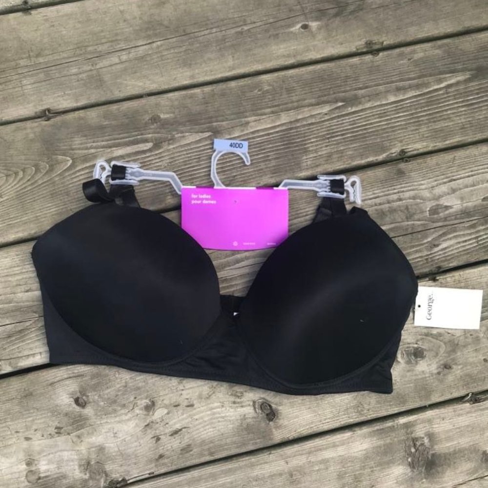 Black bra size 40DD